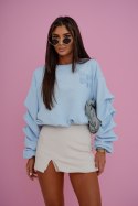 Spódnico-spodenki MABEL denim - Beż - XS