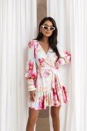 Sukienka ANNA - Neon bouquet - XS/S