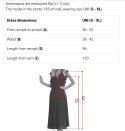 596-2 Elegancka szmizjerka midi ze złotymi guzikami i paskiem - SZARY BEŻ Numoco basic
