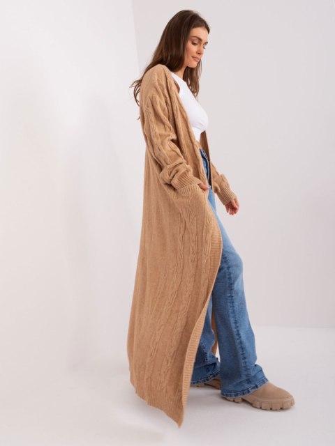 Kardigan-AT-SW-2395.30-camelowy