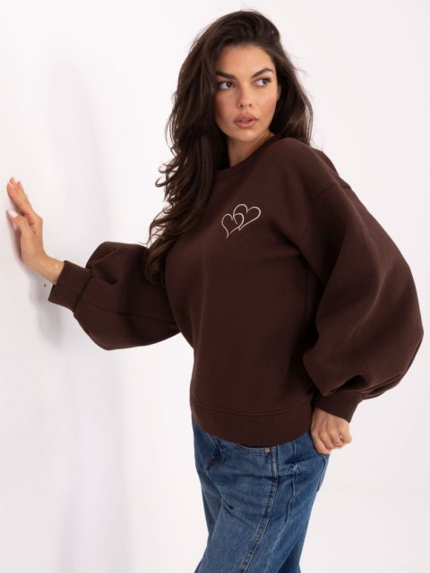 Bluza-IT-BL-H2349.65-ciemny brązowy