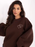 Bluza-IT-BL-H2349.65-ciemny brązowy