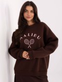 Bluza-MJ-BL-H2519.34-ciemny brązowy