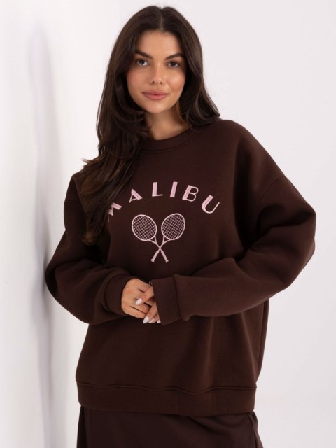 Bluza-MJ-BL-H2519.34-ciemny brązowy