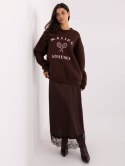 Bluza-MJ-BL-H2519.34-ciemny brązowy