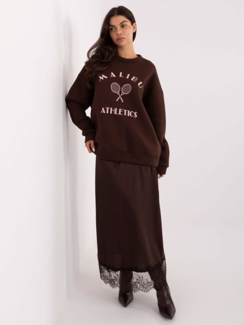 Bluza-MJ-BL-H2519.34-ciemny brązowy