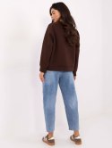Bluza-MJ-BL-H2525.66-ciemny brązowy