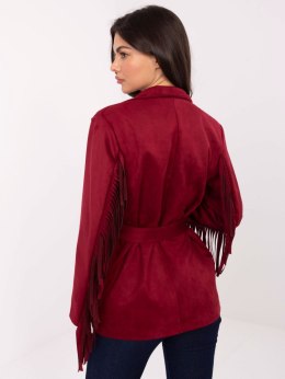 Płaszcz-IT-PL-5792.33-bordowy