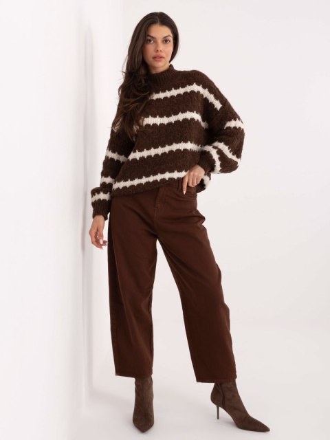 Spodnie jeans-VM-SP-BS955-60.36-brązowy