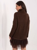 Sweter-CH-SW-72989.68-ciemny brązowy