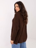 Sweter-CH-SW-72993.25-ciemny brązowy