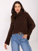 Sweter-CH-SW-72993.25-ciemny brązowy