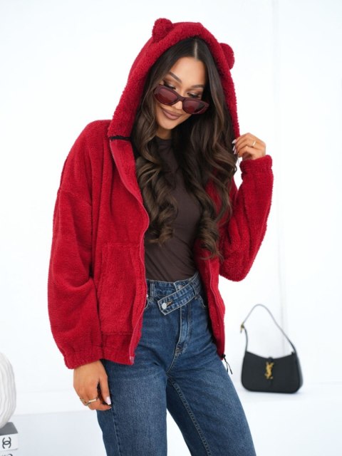 Bluza-CS-BL-BT1030.00P-ciemny czerwony