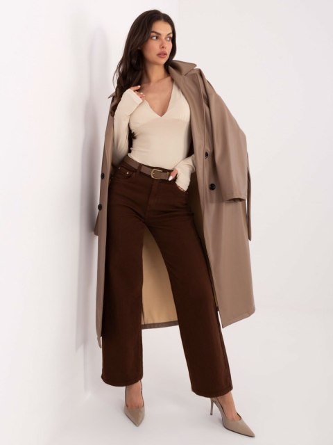 Spodnie jeans-VM-SP-BQ9621-60.84-brązowy