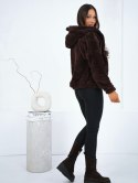Bluza-CS-BL-BT1030.00P-ciemny brązowy