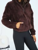 Bluza-CS-BL-BT1030.00P-ciemny brązowy