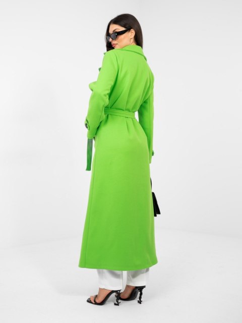 Płaszcz-IT-PL-97035.16-fluo zielony