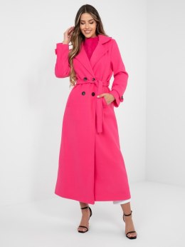 Płaszcz-IT-PL-97035.17-fluo różowy
