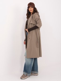 Płaszcz-IT-PL-FL8808.32-ciemny khaki