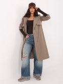 Płaszcz-IT-PL-FL8808.32-ciemny khaki