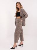 Spodnie-IT-SP-FL8916.80-ciemny bezowy