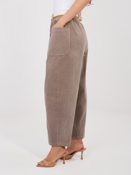 Spodnie-IT-SP-FL9665.78-ciemny bezowy