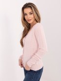 Sweter-D90186AK90993A-jasny różowy