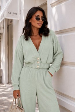 Komplet MEGGI sztruks - Matcha - M/L