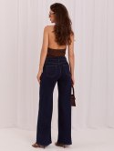 Spodnie jeans-IR-SP-K7031.87-granatowy