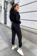 Milano 3 częściowy zestaw dresowy - Czarny - M/L