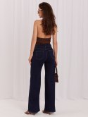 Spodnie jeans-IR-SP-K7031.87-granatowy