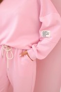 Komplet bluza + spodnie masełko cukierkowy róż