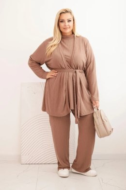 Komplet damski Plus Size 3-częściowy fango