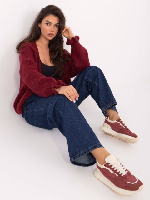 Sweter-MI-SW-0904.82-bordowy