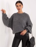 Sweter-MI-SW-1909.68-ciemny szary