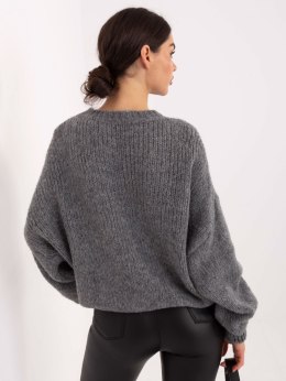 Sweter-MI-SW-1909.68-ciemny szary