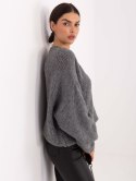 Sweter-MI-SW-1909.68-ciemny szary