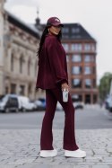 Komplet BLAIR sztruks - Bordo - XS/S