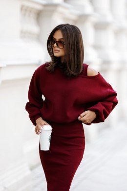 Komplet CLOUD Bordo - S/M