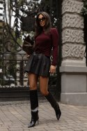 Bluzka ROSIE - Bordo - XS