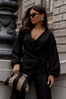Komplet SIENNA sweterek - Czarny - M/L