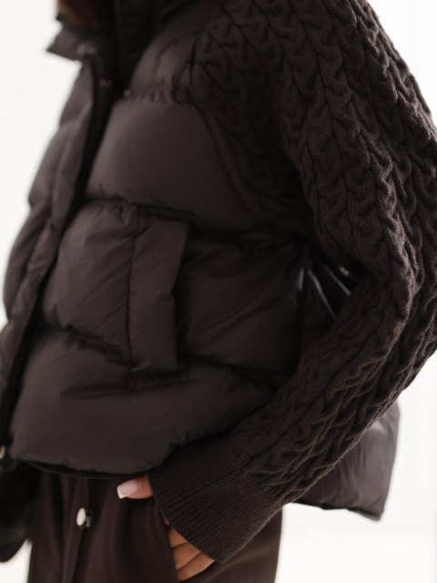 Kurtka-MBM-KR-0508.00P-ciemny brązowy