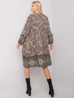 Sukienka-TW-SK-BI-5S0118B.25-khaki