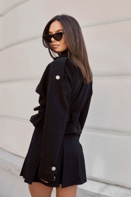 Kurtka trench LONDON - Czarny - L