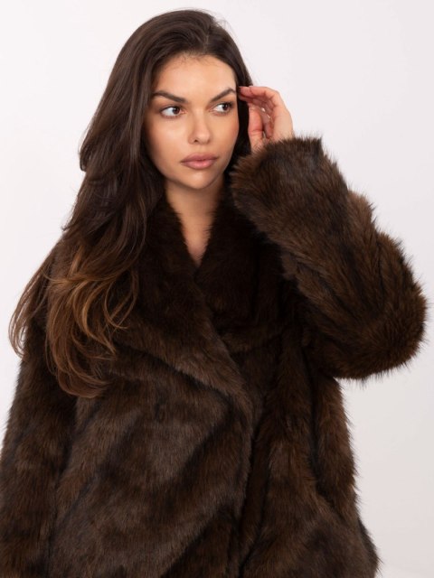 Kurtka-IT-KR-2501.43P-ciemny brązowy