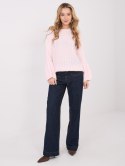 Sweter-MI-SW-1215.51-jasny różowy