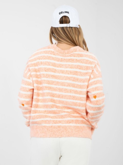 Sweter-PM-SW-J021.75-pomarańczowy
