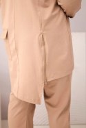 Komplet damski bawełniany Plus Size z bluzą i spodniami fango