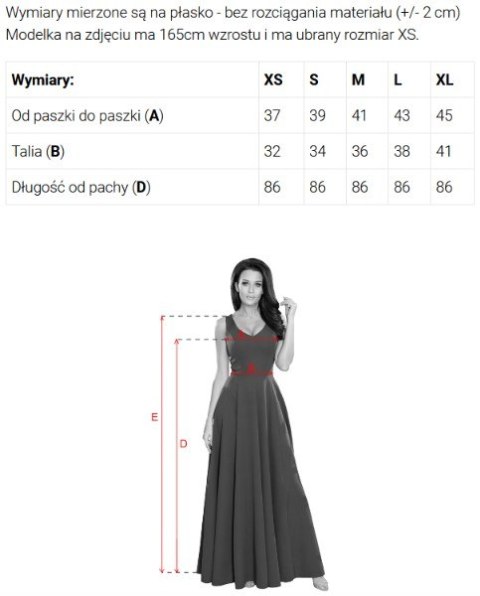 692-2 NAYA elegancka gorsetowa sukienka midi bez ramiączek z kokardą - jasny beż Numoco