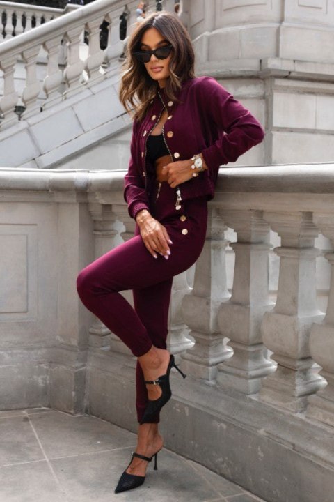 Komplet premium excellence - Bordo - XS/S